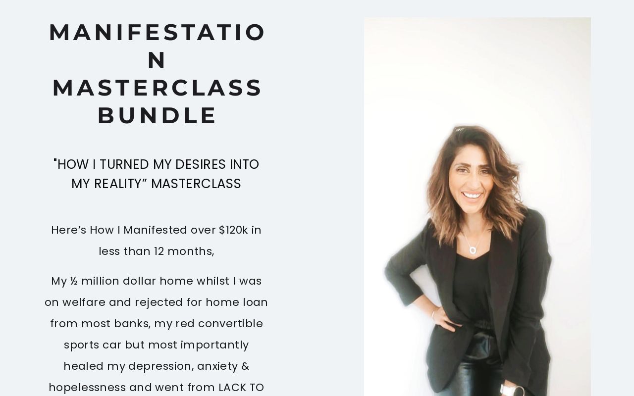 Manifestation Masterclass Bundle